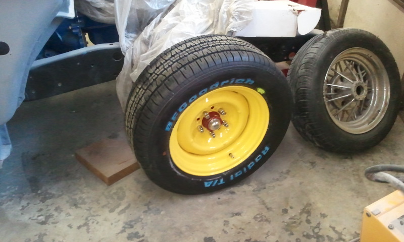 Front tire w\ 14" roller tire